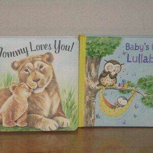 Page Publications Lot of 2 Baby Books Baby's First Lullabies Mommy Loves You New
